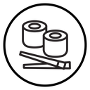Maki sushi roll icon