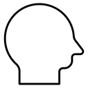 Male head icon
