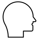 Male head icon