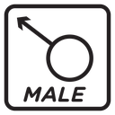 Male Symbol icon