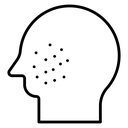 Man Acne Face Profile icon