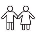 Man and woman icon