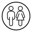 Man and woman icon