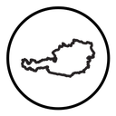 Map of Austria icon