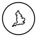 Map of england icon
