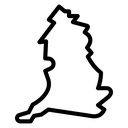 Map of england icon