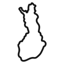 Map of Finland icon
