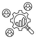 Market research icon
