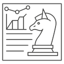 Marketing strategy icon