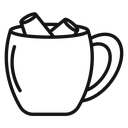 Marshmallows Mug icon