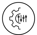 Mass customization icon