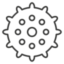 Massage ball icon