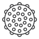 Massage ball icon
