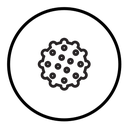 Massage ball icon