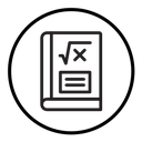 Maths book icon