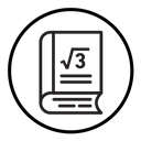 Maths book icon