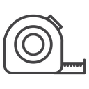 Measurement tape 3 icon