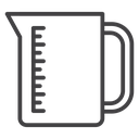 Measuring cup icon