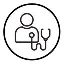Medical check-up icon