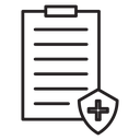 Medical insurance icon