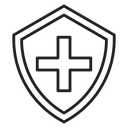 Medical insurance icon