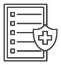 Medical insurance icon