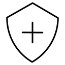 Medical Insurance Black Outline icon
