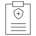 Medical record icon