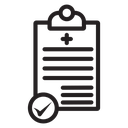 Medical report icon