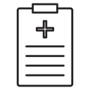 Medical report icon