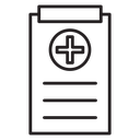 Medical report icon