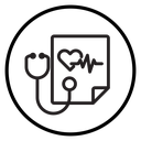 Medical report icon