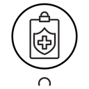 Medical report icon