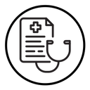 Medical report icon