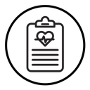 Medical report icon