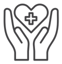 Medical support icon