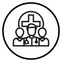 Medical team icon