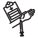Medical test icon