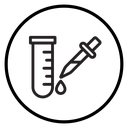 Medical test icon