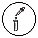 Medical test icon