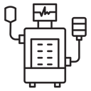Medical ventilator icon