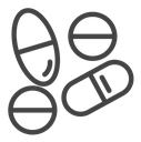 Medicine pills icon