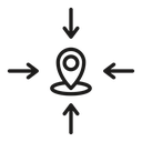Meeting point icon