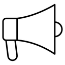 Megaphone Side Handle icon