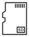 Memory card icon