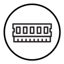 Memory, ram icon