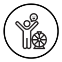 Men luck icon