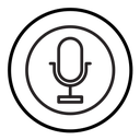 Mic button icon