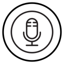 Mic button icon