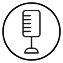Mic button icon
